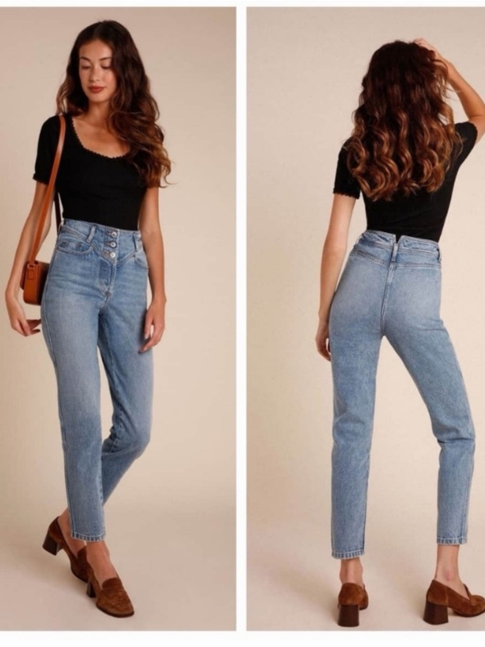 Rouje Gambetta High-Waist Light Blue Women's Jeans